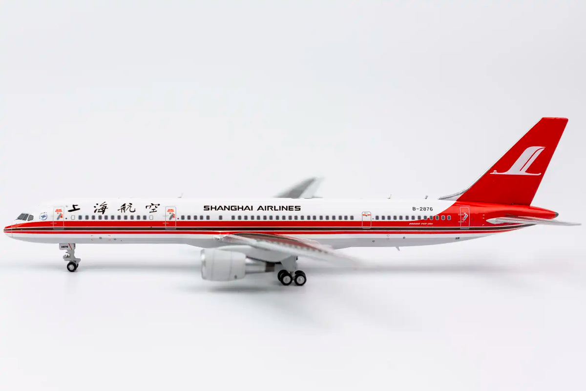 NG Models Shanghai Airlines Boeing 757-200 B-2876