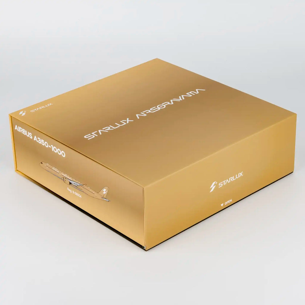 NG Model 1:400 Starlux Airlines Airbus A350-1000 Airsorayama Gold B-58554 (Luxury Edition)