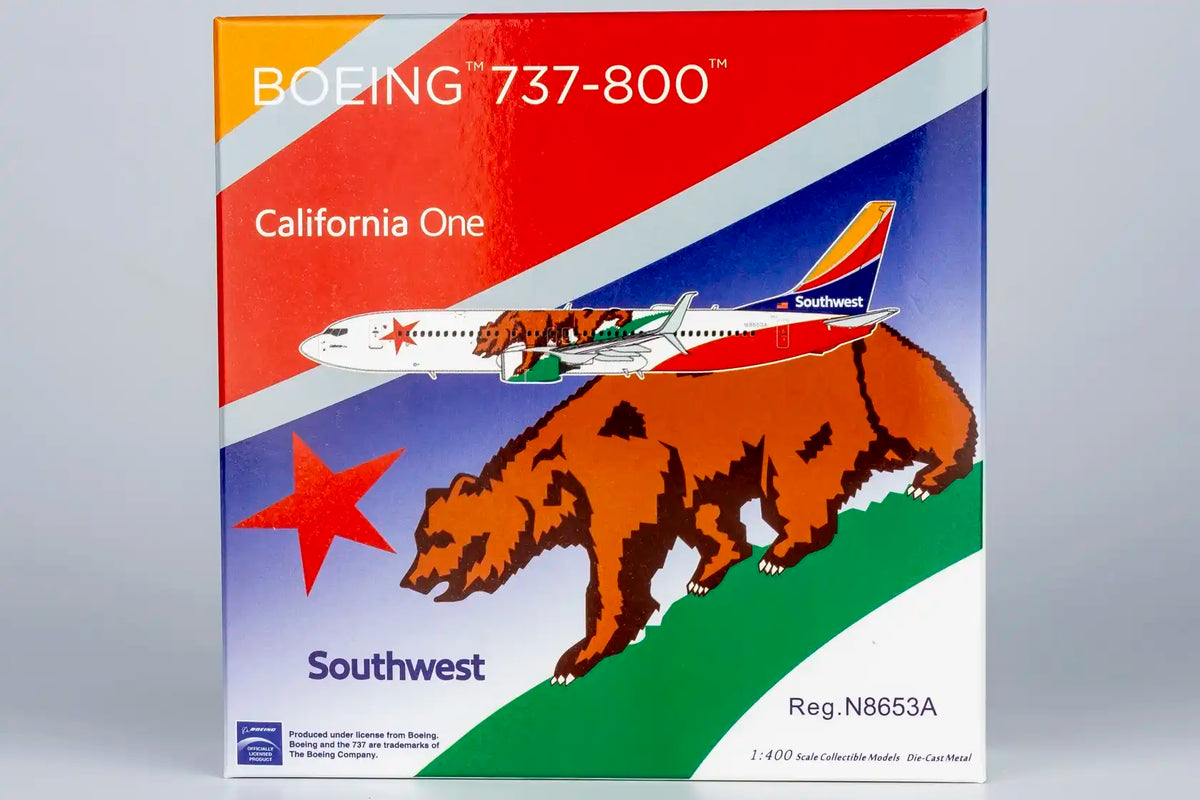 NG Models Southwest Airlines Boeing 737-800 N8653A