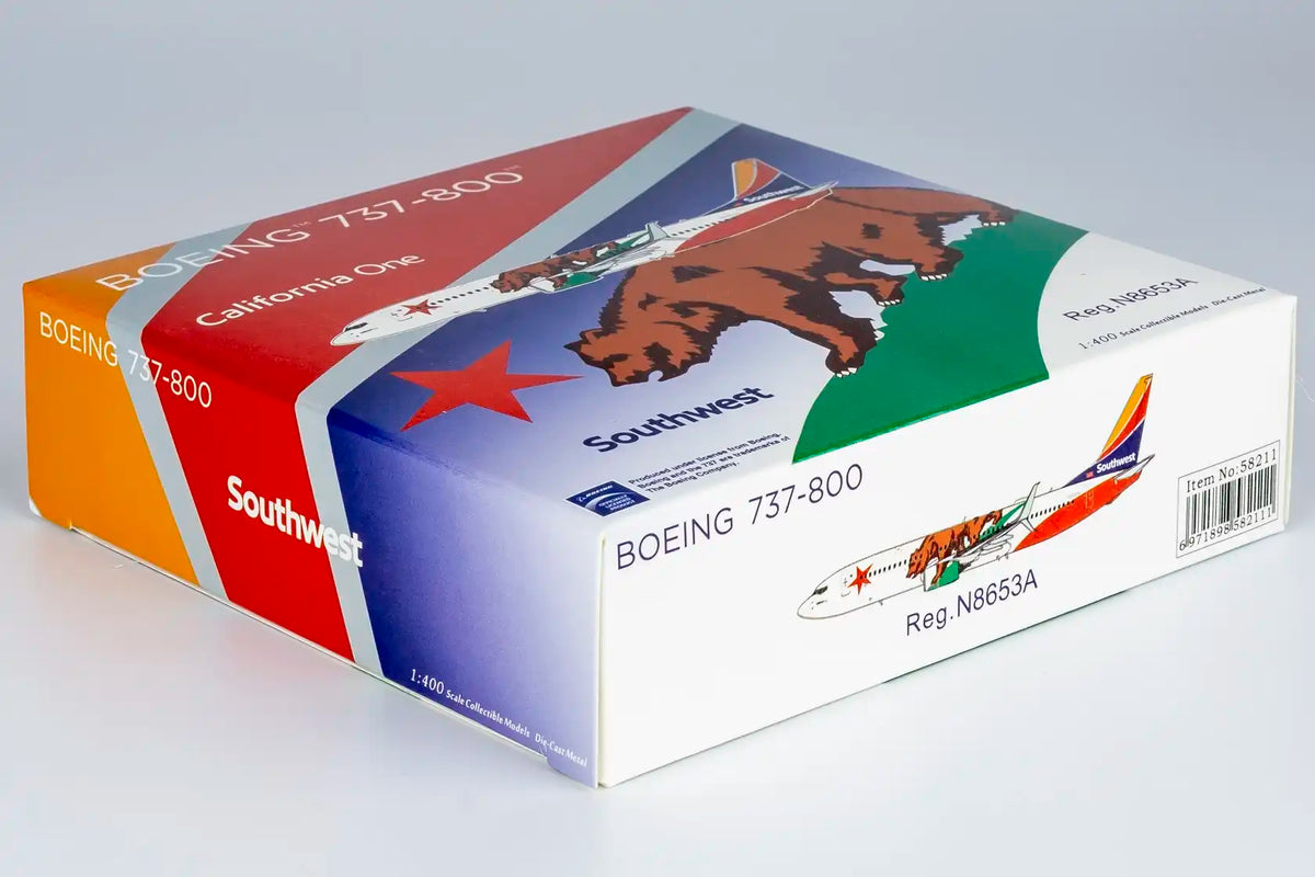 NG Models Southwest Airlines Boeing 737-800 N8653A
