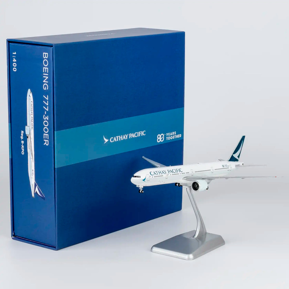 NG Model 1:400 Cathay Pacific Boeing777-300ER "80 Years Together" B-KPO (Luxury Edition)