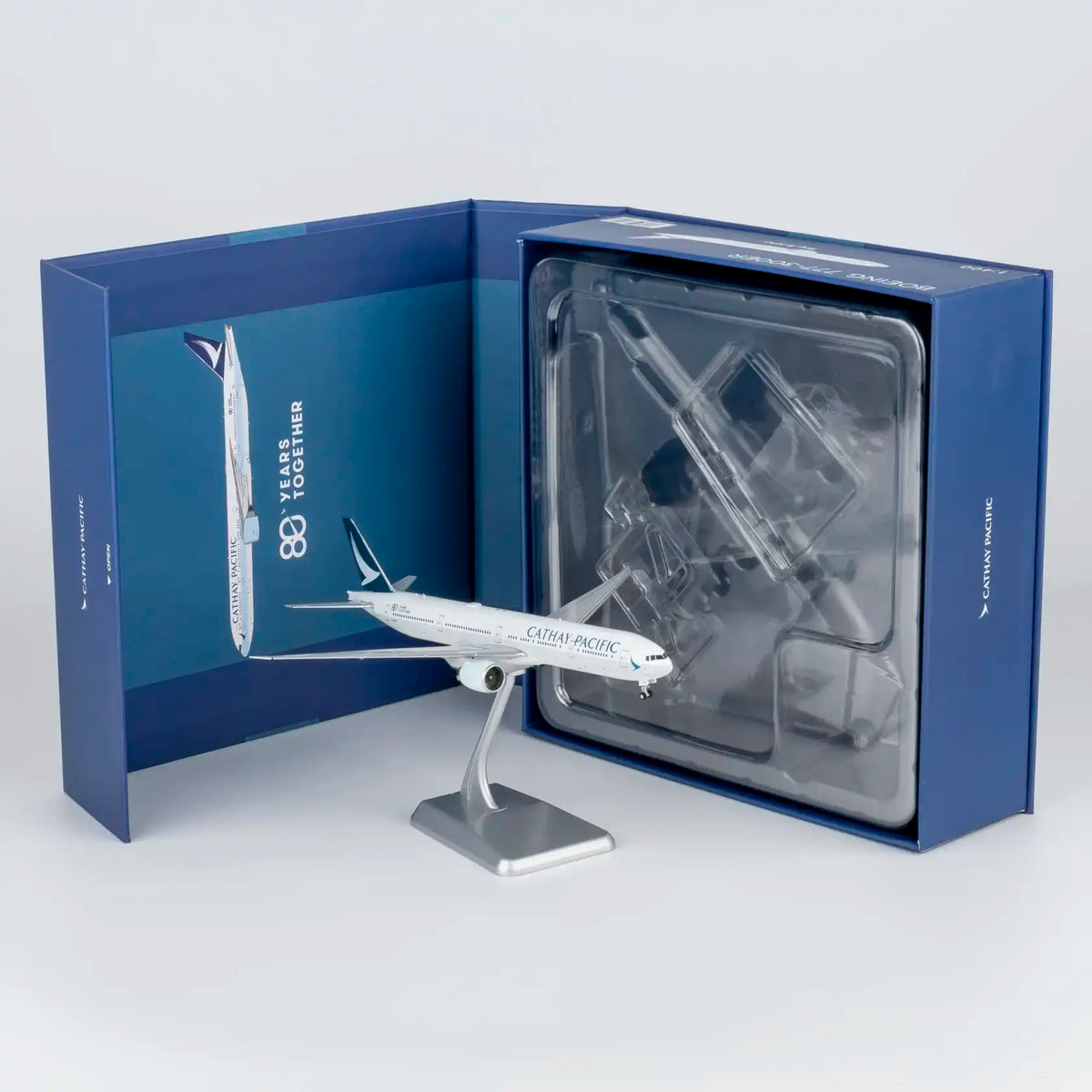 NG Model 1:400 Cathay Pacific Boeing777-300ER "80 Years Together" B-KPO (Luxury Edition)