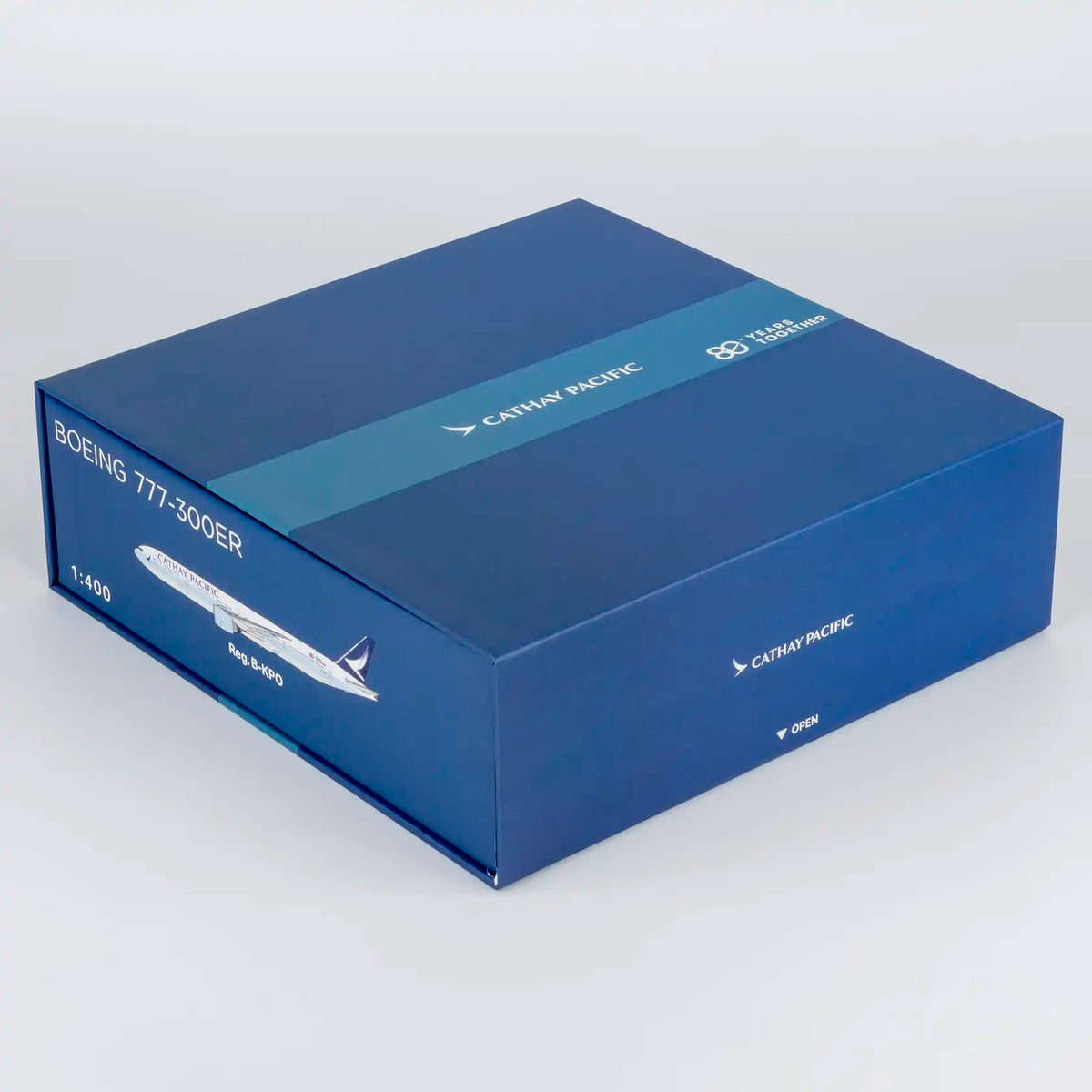 NG Model 1:400 Cathay Pacific Boeing777-300ER "80 Years Together" B-KPO (Luxury Edition)