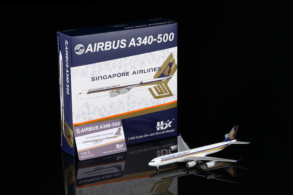 HX Models Singapore Airlines Airbus A340-500 9V-SGC