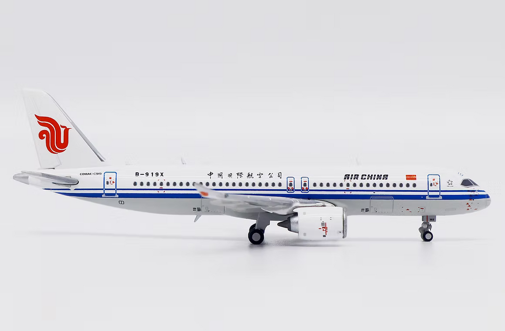 JC Wings 中國國際航空 C919 國產客機 B-919X 1:400 飛機合金模型