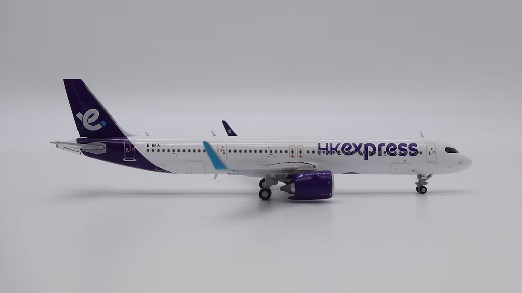 JC Wings 香港快運航空（HK Express）空中巴士 A321neo B-KKA 1:400 飛機合金模型