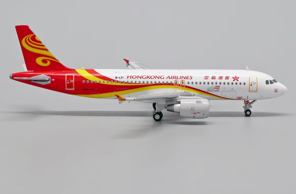 JC Wings 香港航空（Hong Kong Airlines）空中巴士 A320 B-LPI 1:400 飛機合金模型