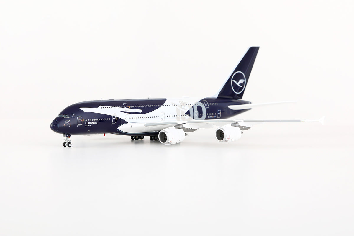 HX Models Lufthansa Airbus A380 D-AIMH 100th Anniversary Livery