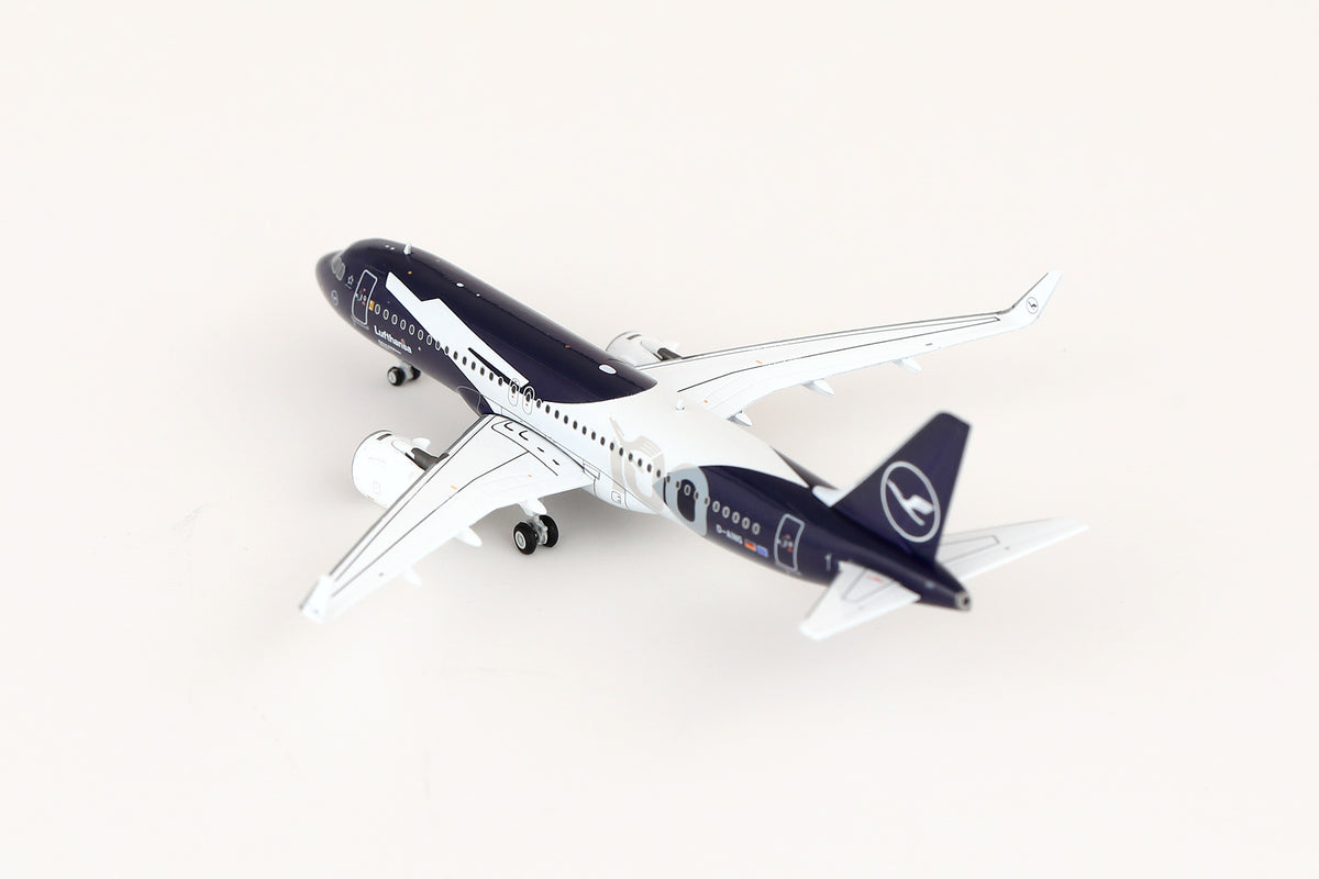 HX Models Lufthansa Airbus A320neo D-AING 100th Anniversary Livery