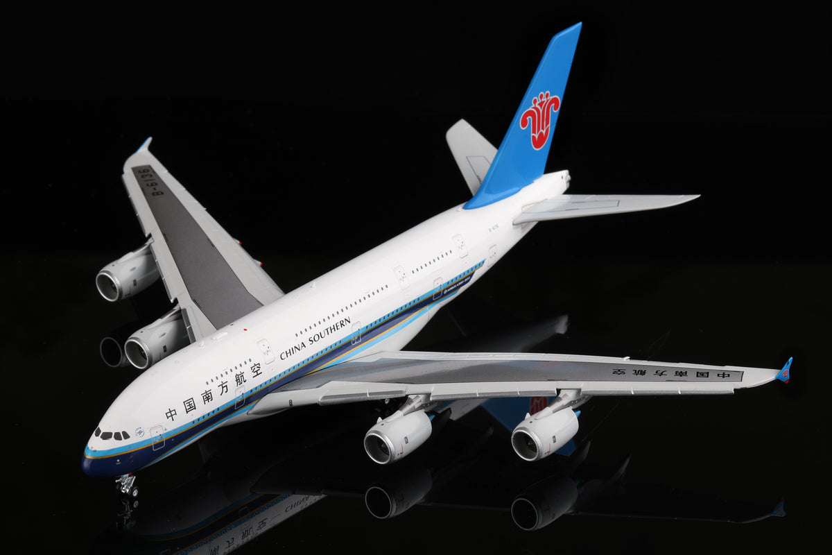 HX Models China Southern Airlines A380“With SkyTeam Logo”"Flaps Down" B-6136 Scale Model
