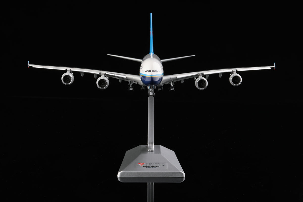 HX Models China Southern Airlines A380“With SkyTeam Logo”"Flaps Down" B-6136 Scale Model