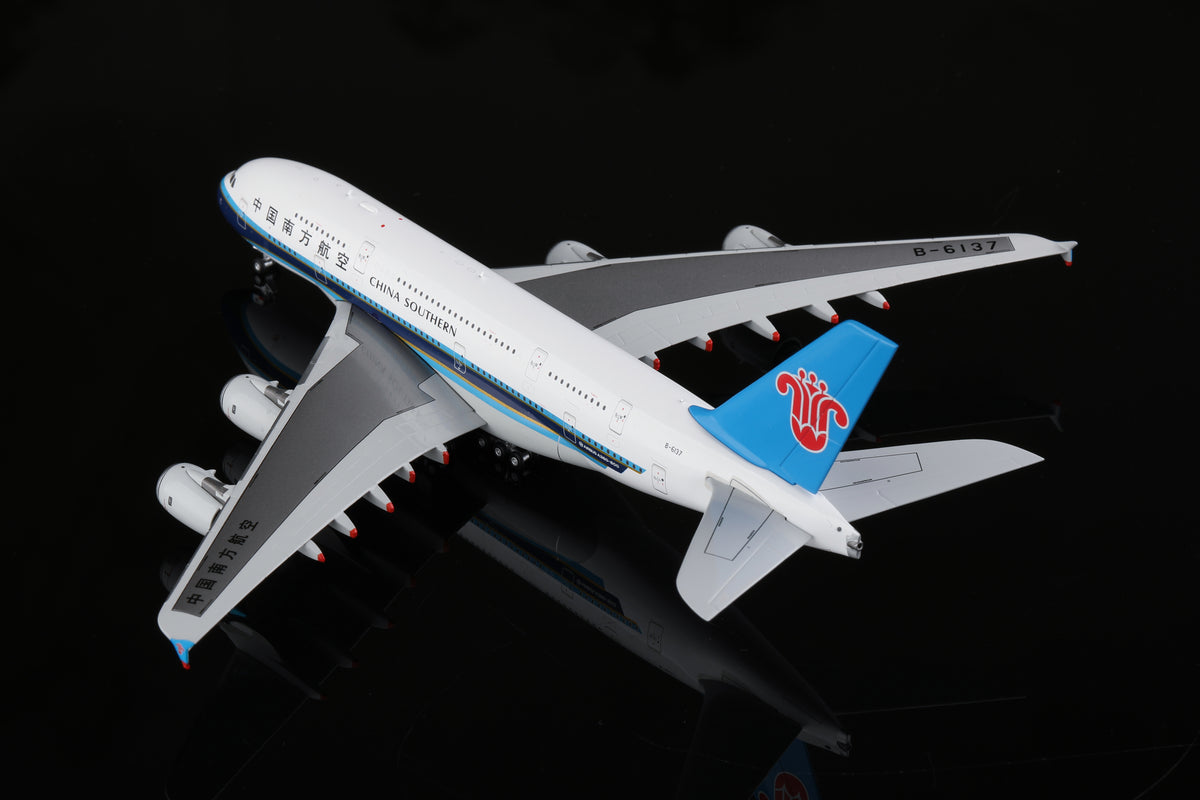 HX Models China Southern Airlines A380“With SkyTeam Logo” B-6137 Scale Model