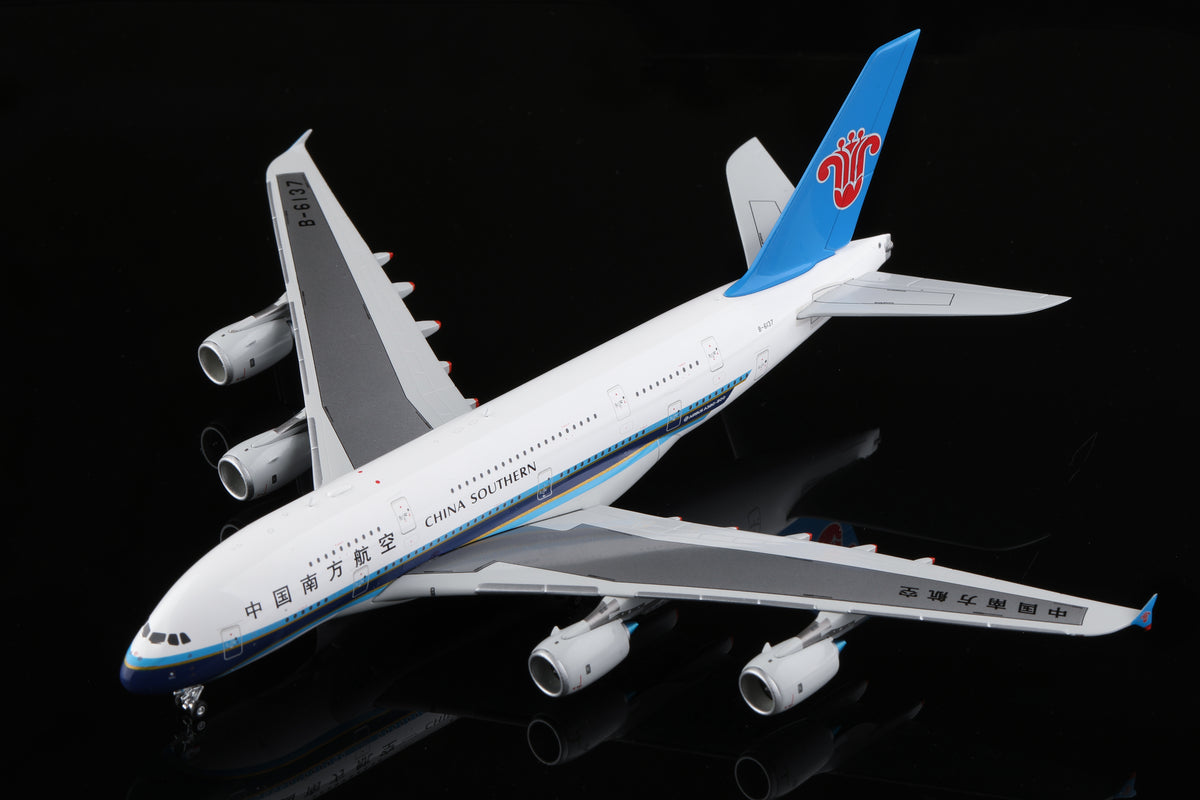 HX Models China Southern Airlines A380“With SkyTeam Logo” B-6137 Scale Model