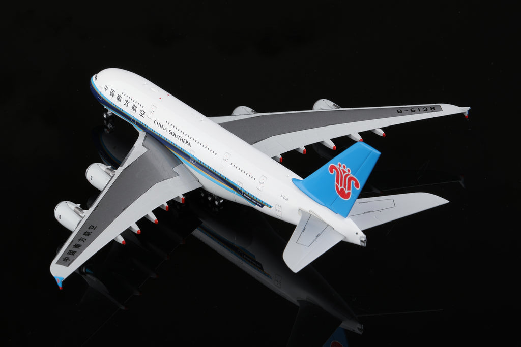 HX Models China Southern Airlines A380“With SkyTeam Logo” B-6138 Scale Model