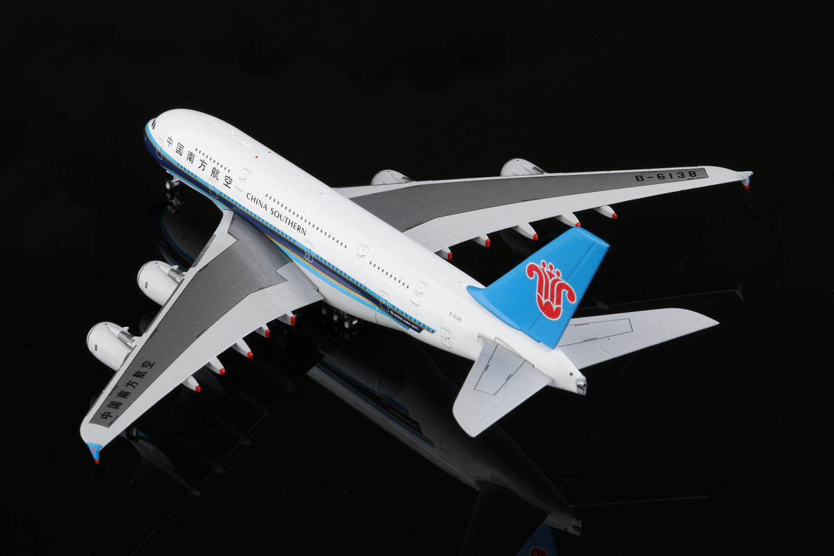 HX Models China Southern Airlines A380“With SkyTeam Logo” B-6138 Scale Model
