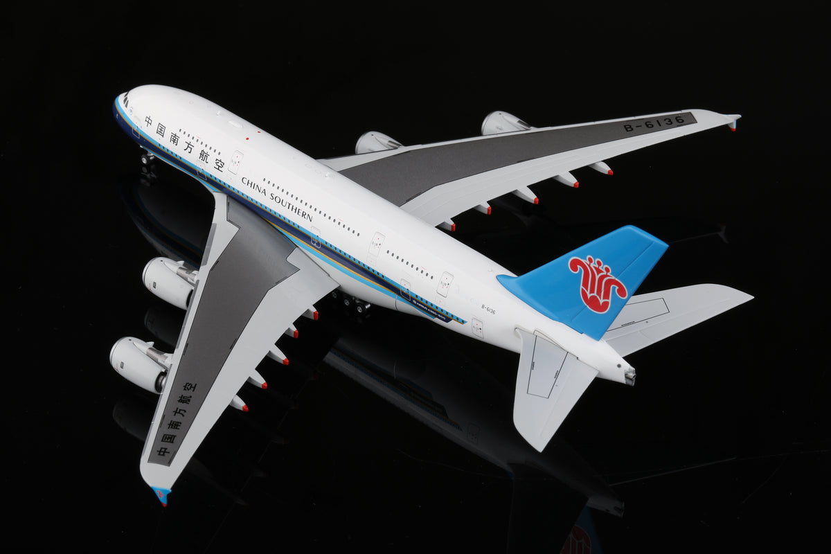 HX Models China Southern Airlines A380 “With SkyTeam Logo” B-6136 Scale Model