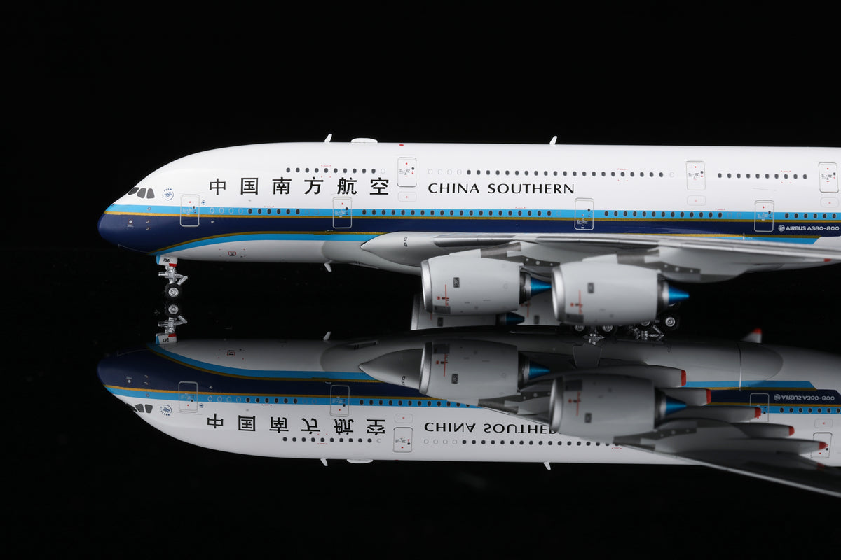 HX Models China Southern Airlines A380 “With SkyTeam Logo” B-6136 Scale Model