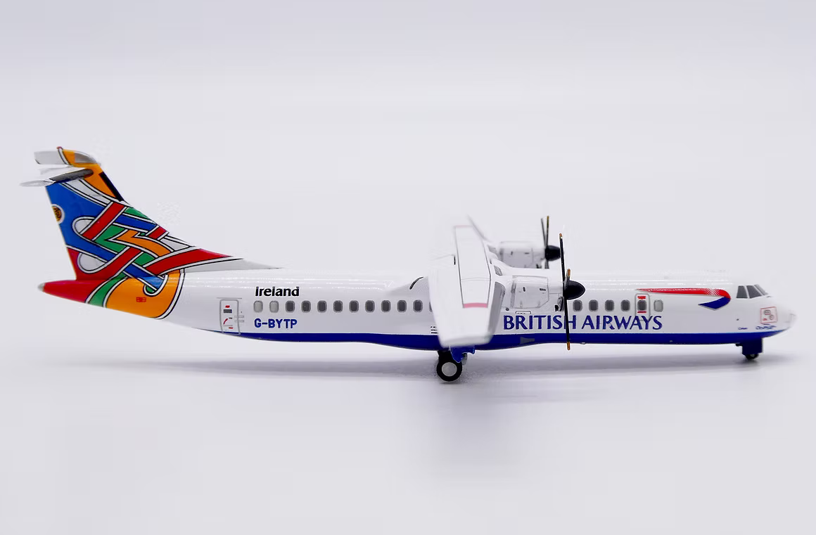JC Wings 英國航空 ATR 72-200 G-BYTP 1:400 飛機合金模型