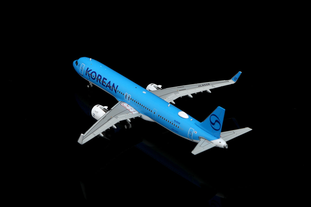 HX Models Korean Air Airbus A321neo HL8509 New Livery
