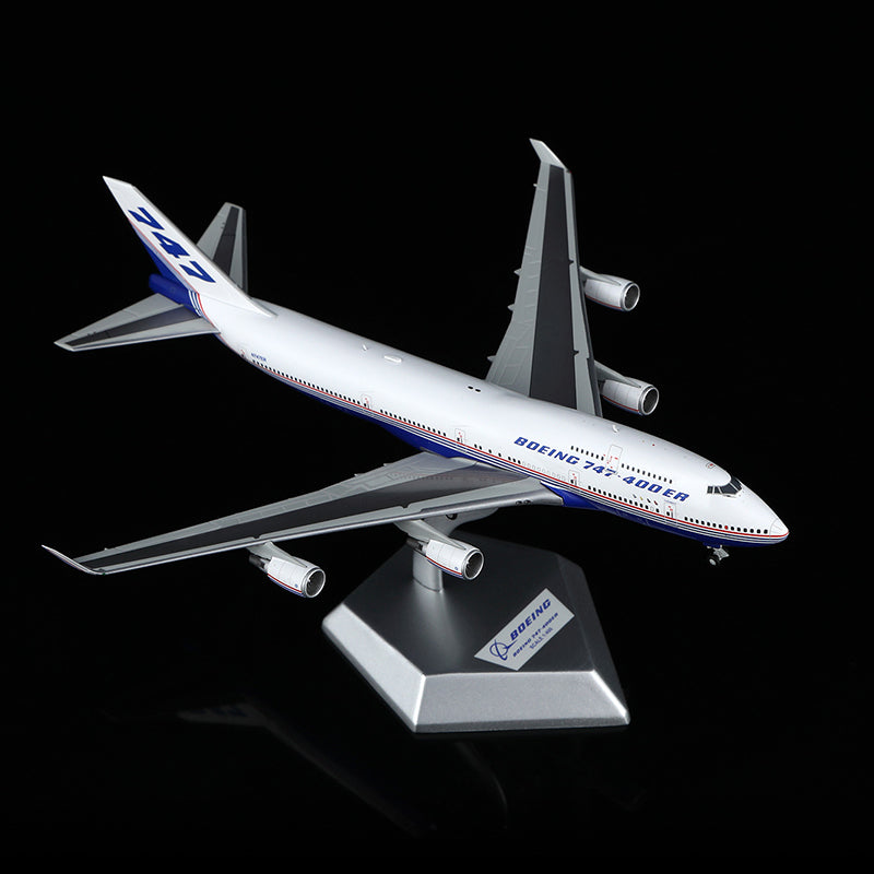 HX Models Boeing 747-400 Boeing Company N747ER Scale Model