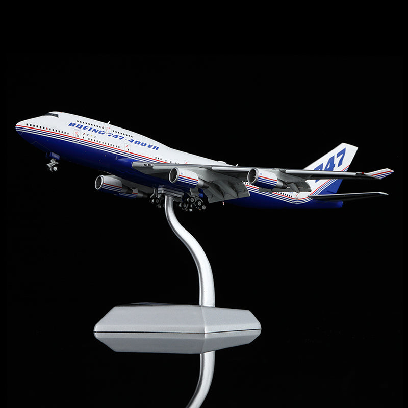 HX Models Boeing 747-400 Boeing Company N747ER "Flaps Down" Scale Model