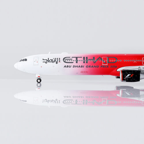 1/400 Etihad Airways A340-642 A6-EHJ "Abu Dhabi GP 2016"Flaps-Down