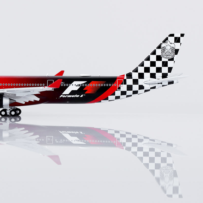 1/400 Etihad Airways A340-642 A6-EHJ "Abu Dhabi GP 2016"Flaps-Down