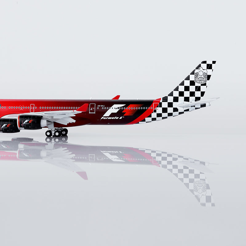 1/400 Etihad Airways A340-642 A6-EHJ "Abu Dhabi GP 2013"Flaps-Down