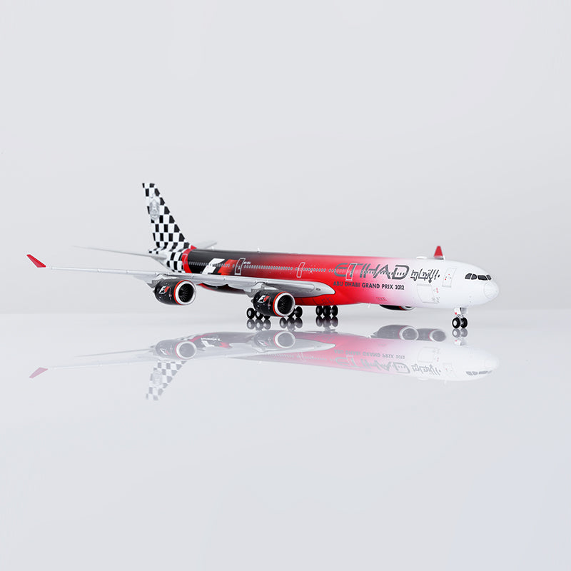 1/400 阿聯酋航空 A340-642 A6-EHJ「2012 年阿布達比大獎賽」標準版