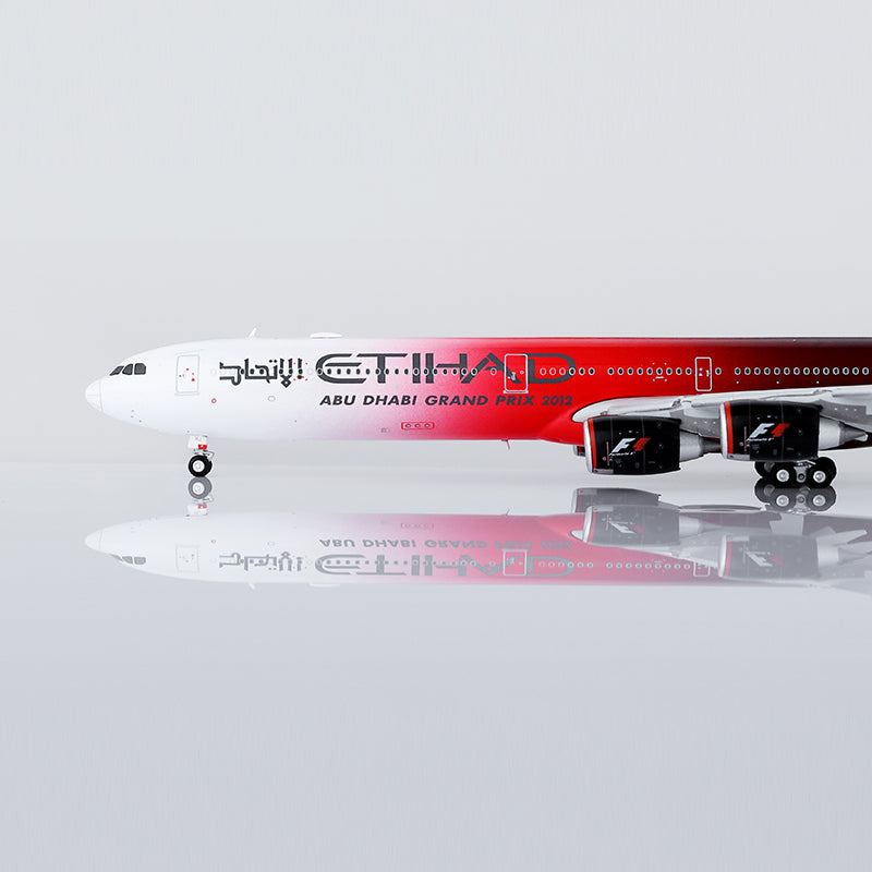 1/400 Etihad Airways A340-642 A6-EHJ "Abu Dhabi GP 2012"Flaps-Down