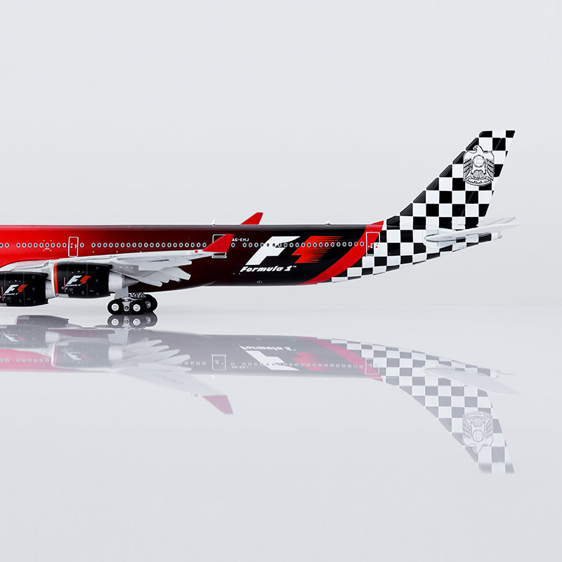 1/400 Etihad Airways A340-642 A6-EHJ "Abu Dhabi GP 2012"Flaps-Down