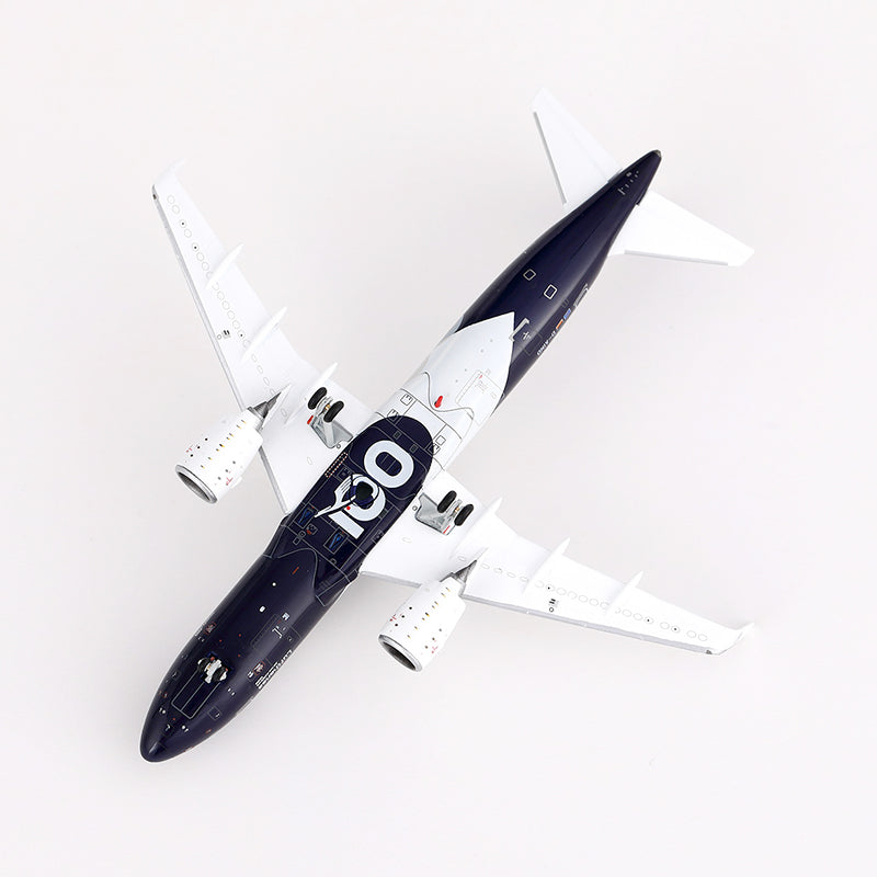HX Models 1/400 Lufthansa Airbus A320NEO" 100th Anniversary" D-AIND Scale Model