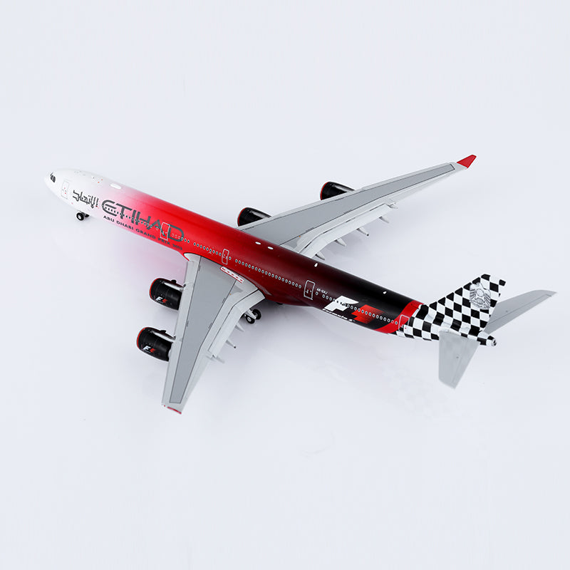 1/400 Etihad Airways A340-642 A6-EHJ "Abu Dhabi GP 2013"Flaps-Down