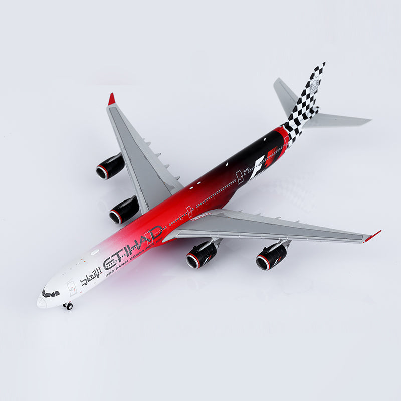 1/400 阿聯酋航空 A340-642 A6-EHJ「2012 年阿布達比大獎賽」標準版