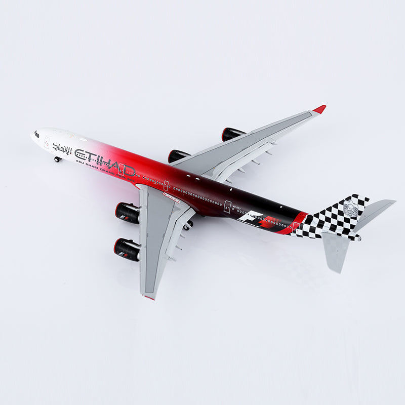 1/400 Etihad Airways A340-642 A6-EHJ "Abu Dhabi GP 2012"Flaps-Down