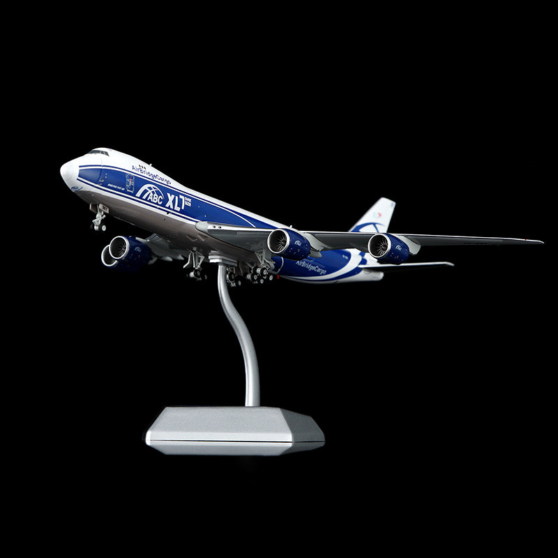 HX Models 1/400 Air Bridge Cargo B747-8F VP-BBY Scale Model