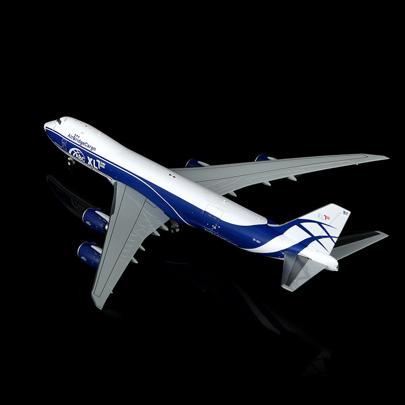 HX Models 1/400 Air Bridge Cargo B747-8F VP-BBY Scale Model