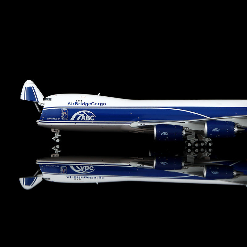 HX Models 1/400 Air Bridge Cargo B747-8F VQ-BLQ Scale Model