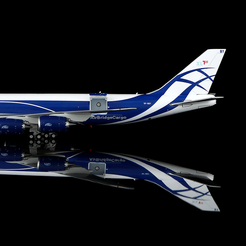 HX Models 1/400 Air Bridge Cargo B747-8F VP-BBY Scale Model
