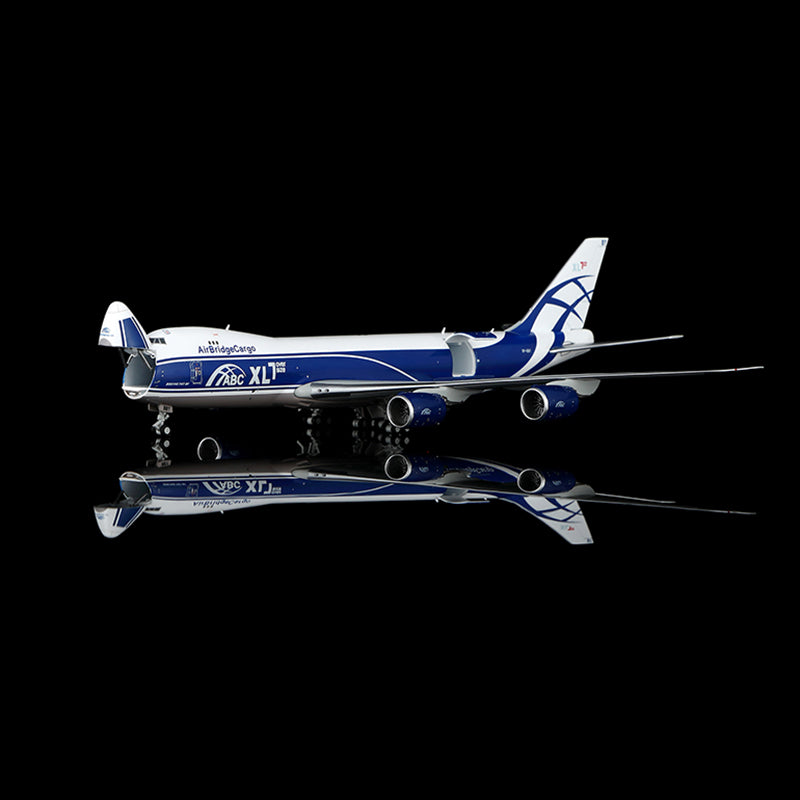 HX Models 1/400 Air Bridge Cargo B747-8F VP-BBY Scale Model
