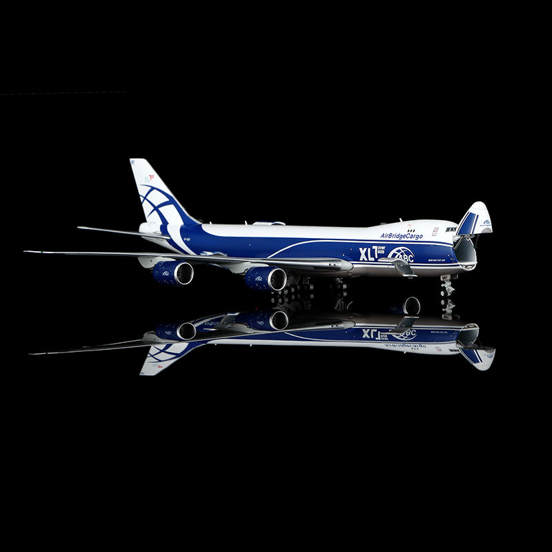 HX Models 1/400 Air Bridge Cargo B747-8F VP-BBY Scale Model