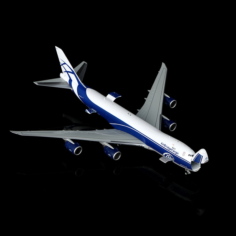 HX Models 1/400 Air Bridge Cargo B747-8F VQ-BLQ Scale Model