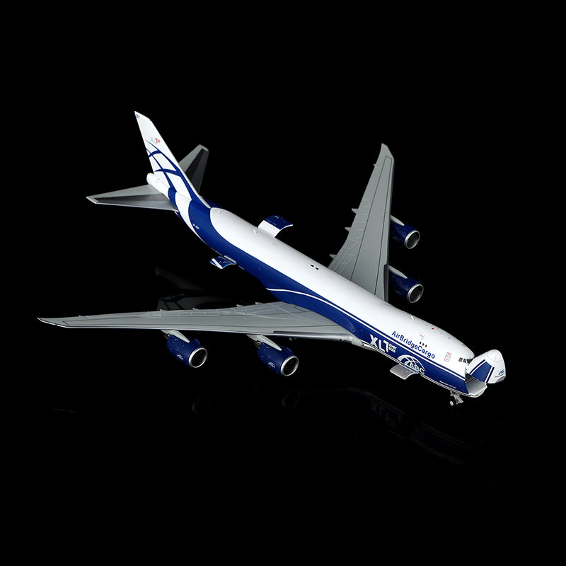 HX Models 1/400 Air Bridge Cargo B747-8F VP-BBY Scale Model