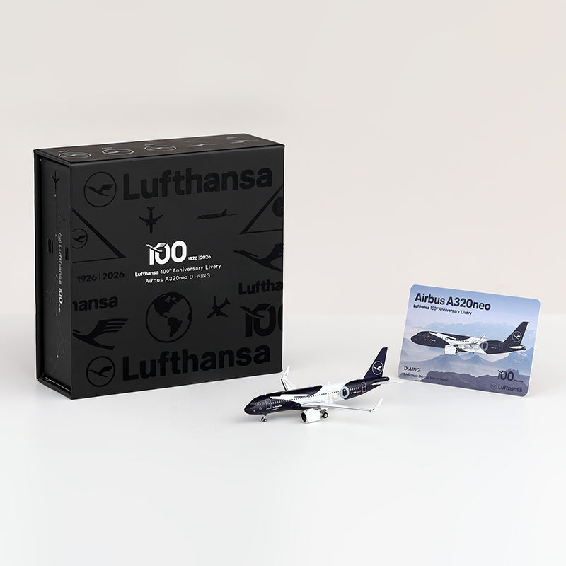 1/400 Lufthansa A320NEO" 100 Years"D-AING