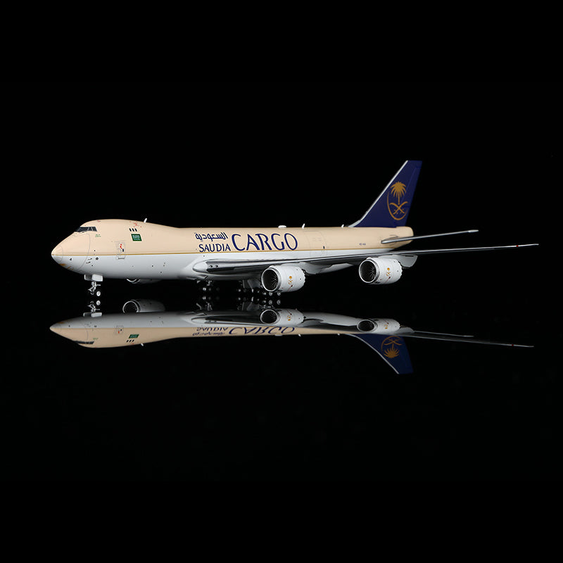 HX Models Saudi Arabian Airlines Cargo B747-8F HZ-AI4 Scale Model