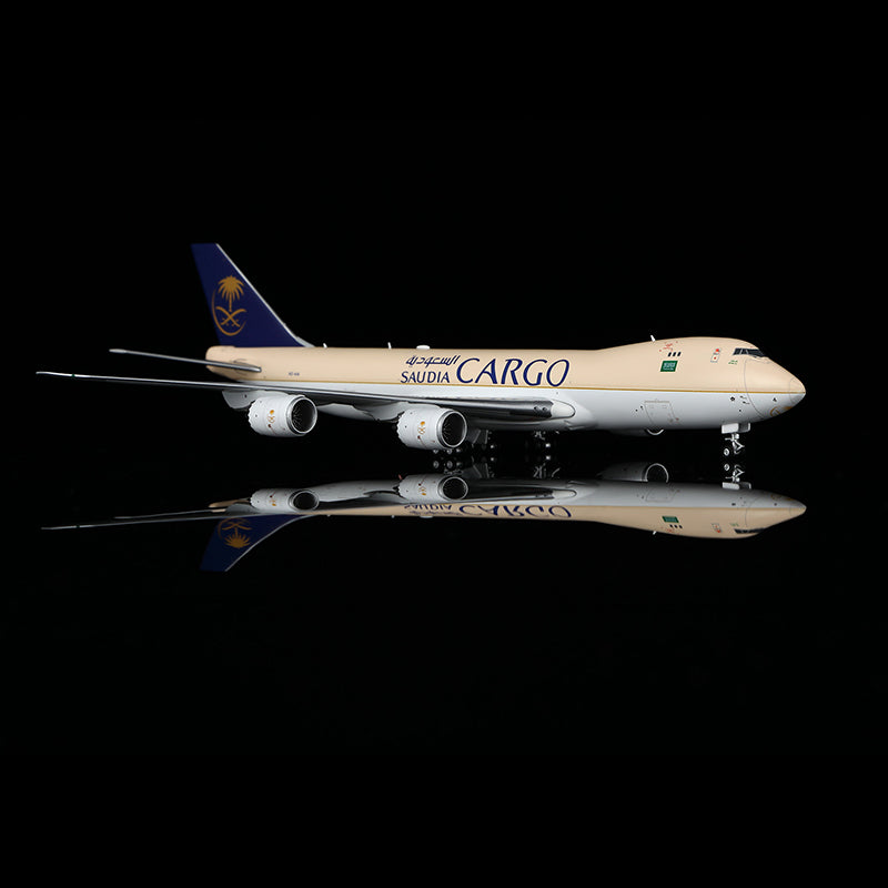 HX Models Saudi Arabian Airlines Cargo B747-8F HZ-AI4 Scale Model