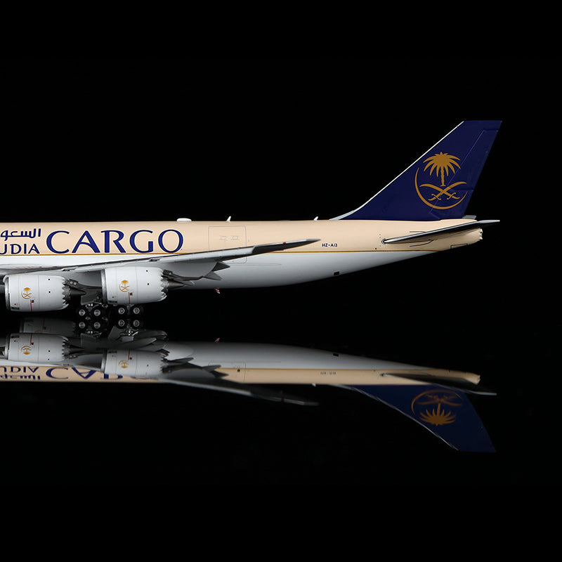 HX Models 沙烏地阿拉伯航空貨運 B747-8F HZ-AI4「襟翼放下」比例模型