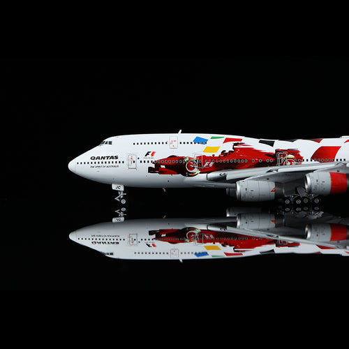 1/400 Qantas Boeing 747-400 VH-OJC “2000 Australian Grand Prix” Flaps-Down