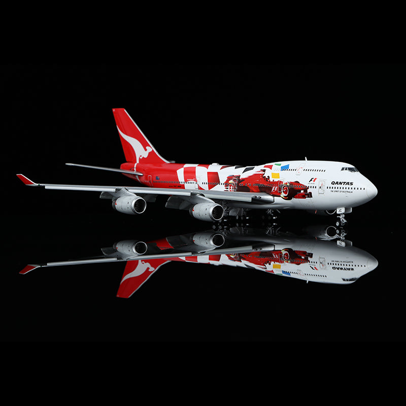 1/400 澳洲航空波音 747-400 VH-OJC「2000 澳洲大獎賽」襟翼放下型
