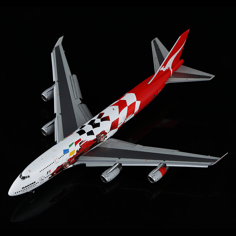 1/400 澳洲航空波音 747-400 VH-OJC「2000 澳洲大獎賽」襟翼放下型